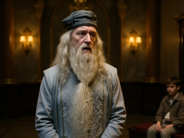 John Lithgow Spotted as Dumbledore in HBO Harry Potter Set Photos